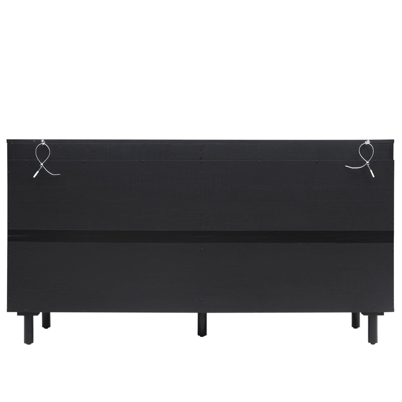 4 Door Cabinet, Suitable for Bedroom, Living Room, Study