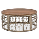 Bohemia-Inspired 4-Person Outdoor Seating Group With Removable Cushions