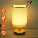 Beside Lamps for Bedroom Warm White Nightstand Lamp USB Plug Modern Lantern for Bedroom with 32.48in Cord