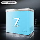 ORIKOOL 7.0 Cu.ft Chest Freezer