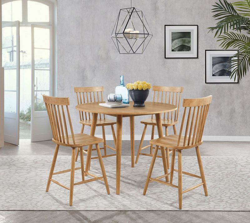 Andrews 48-inch Round Counter Height Dining Table Light Ash, photo 7 of 7