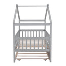 Creativity House Bed With Twin Size Trundle by HouseOfZazla