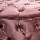 Modern Glam Ottoman Velvet by HouseOfZazla