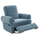 Manual Swivel Recliner Rocker Chair With Adjustable Backrest by HouseOfZazla