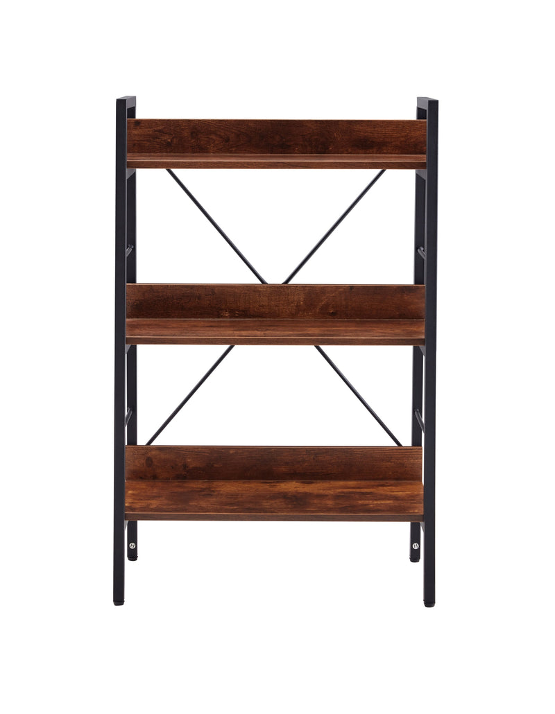 3 LAYER DISPLAY Bookshelf H Ladder Shelf Storage Shelves Rack Shelf Unit METAL FRAME, Tigger, 1 pc per carton