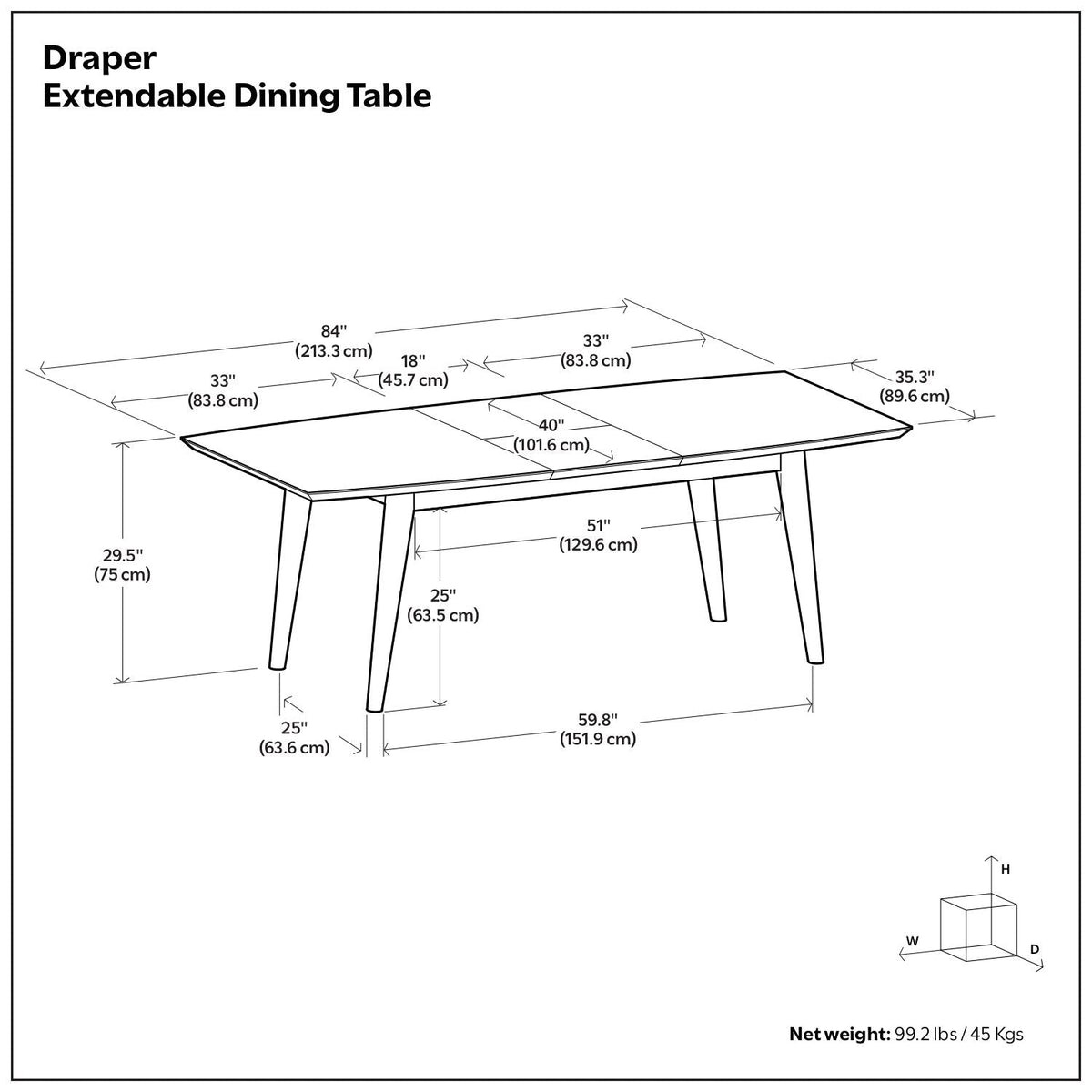 Draper - Rectangular Dining Table, photo 20 of 21