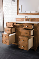 James Martin Bristol 48" Single Bathroom Vanity, Saddle Brown