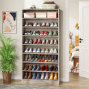 9 Tier Freestanding Shoe Cabinet, With Open Design by HouseOfZazla