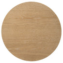 Ottowa 3-piece Round Wood Coffee Table Set Light Oak