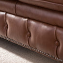 Traditional Tufted Chesterfield Nailhead Sofa