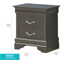 Decorative Accents Nightstand by HouseOfZazla