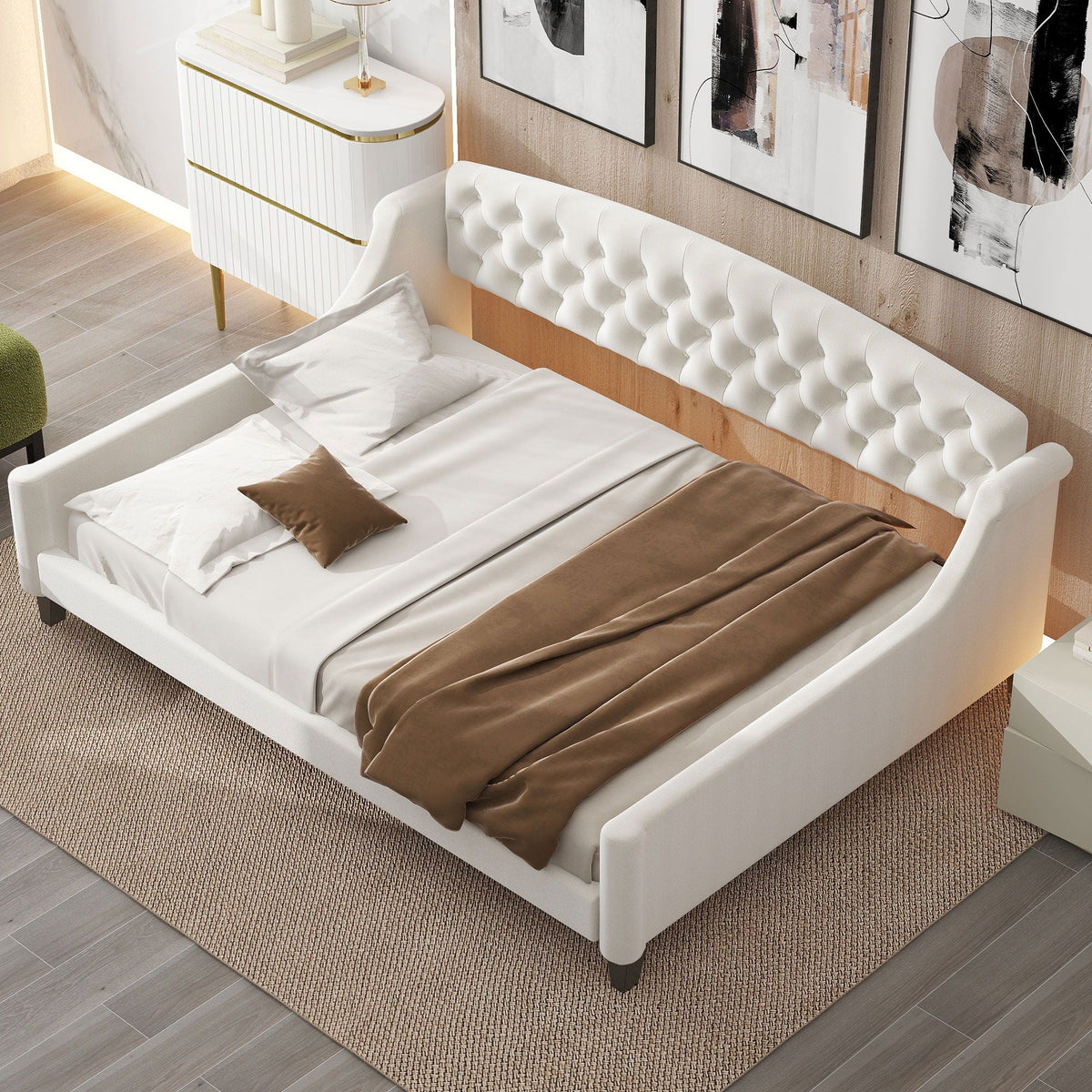 Modern Tufted Button Daybed, photo 28 of 28