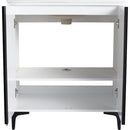 30" Freestanding Bathroom Vanity With Ceramic Sink-BVB06730WH-