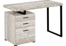 Computer Desk For Home Office, Left or Right Setup with Storage Drawers by HouseOfZazla