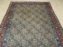 4' X 7' Handmade Turkish Wool Rug Paisley Hand Knotted Flowers One Of A Kind