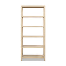 Ellis 71' Reclaimed Wood 5-Shelf Open Frame Bookcase