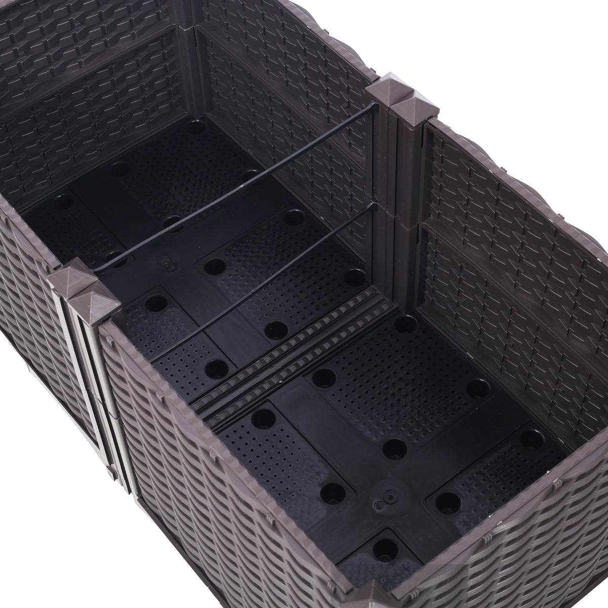Deep Raised Garden Bed Plastic Planter Boxes, photo 8 of 9