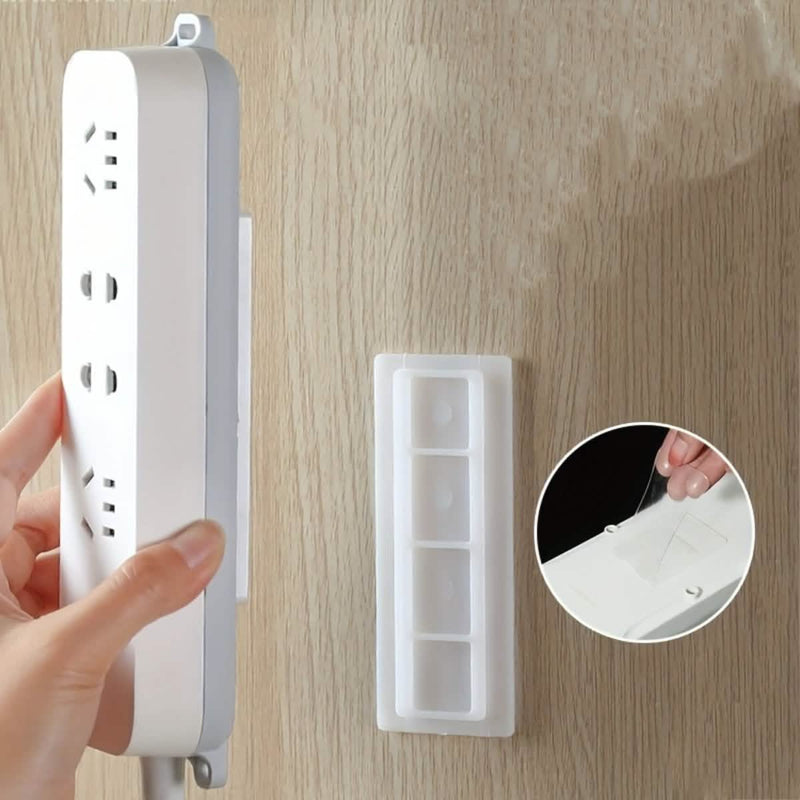 2-Pack Removable Wall Decals – Space-Saving Organizer for Surge Protectors, photo 3 of 5