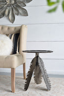 Leaf Side Table - Silver by HouseOfZazla