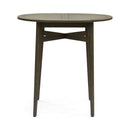 Outdoor Acacia Wood Bar Table With Slat Top