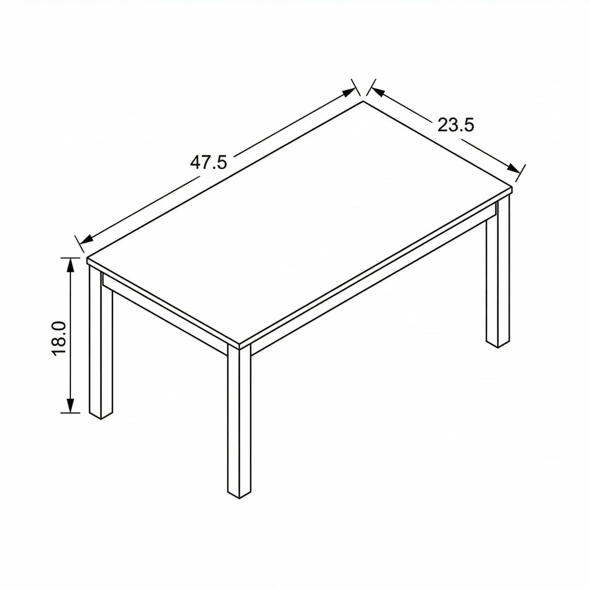 Modern Table Compact Design, photo 12 of 12