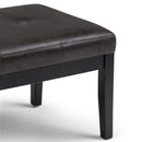 Lacey - Upholstered Tufted Ottoman Bench by HouseOfZazla