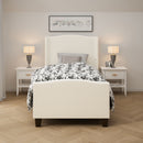 Platform Bed Frame With Tall Headboard And High Footboard by HouseOfZazla