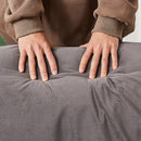 79" Velvet Sofa, Upholstered Recliner Sofa with Pillows, Living Room Sofa Chair Furniture, Home Office Use