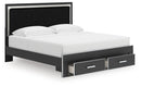 Zuraleus - Upholstered Panel Platform Storage Bed by Unique Piece Furniture