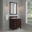 James Martin Brittany 30" Single Bathroom Vanity, Burnished Mahogany