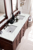 James Martin Brittany 72" Double Bathroom Vanity, Burnished Mahogany
