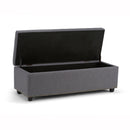 Hamilton - Upholstered Storage Ottoman by Unique Piece Furniture