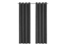 2 Pieces Set Room Darkening Curtain Panels with Grommet