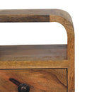 Mini Open Bedside Nightstand by HouseOfZazla