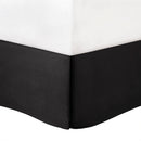 7 Piece Tufted Comforter Set Black King