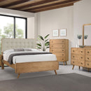 Winston - 2 Drawer Nightstand - Ash Brown by HouseOfZazla