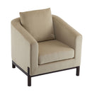 Anurudh Barrel Club Upholstered Chair by HouseOfZazla