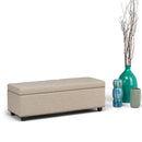 Hamilton - Upholstered Storage Ottoman by Unique Piece Furniture