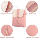 Women Girl Small Crossbody Bags PU Leather Messenger Bags Waterproof Clutch Purse Phone Wallet Pocket Pouch Satchel