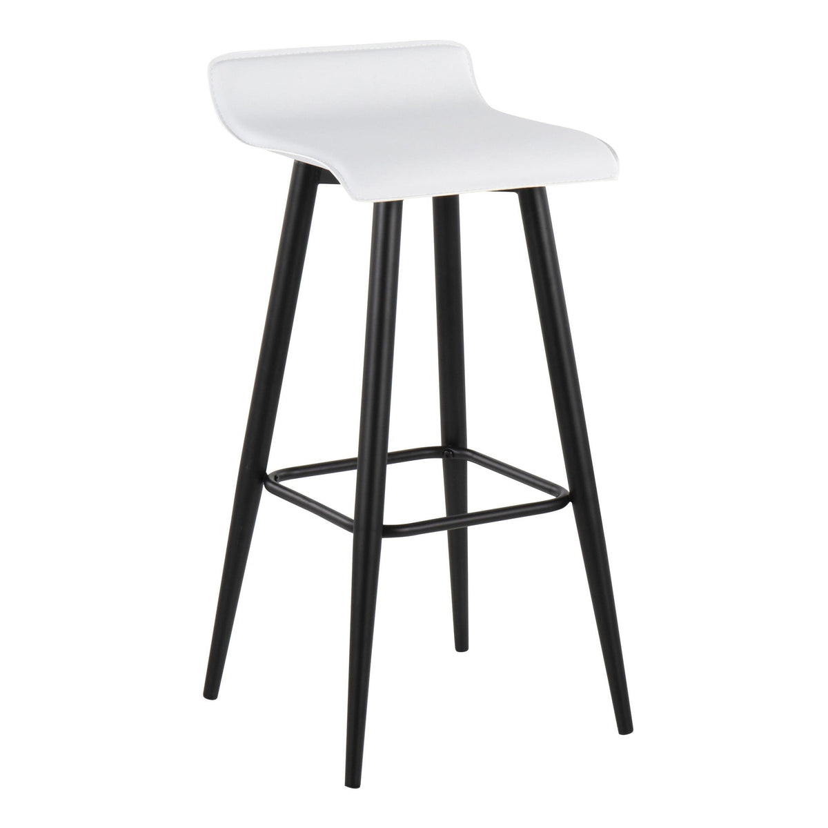 Ale - Contemporary Fixed Height Bar Stool (Set of 2), photo 20 of 20