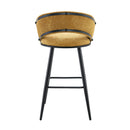 Bar Stools, Kitchen Island Counter Height Stools (Set of 2) by HouseOfZazla