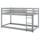Floor Bunk Bed With Ladder by HouseOfZazla