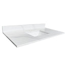 43-inch Quartz Bathroom Vanity Top with Undermount Single Bowl Sink by HouseOfZazla