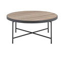 Bage Weathered Round Coffee Table by HouseOfZazla