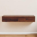 Lunar - 2 Drawer Wall Mounted Console - Brown by Unique Piece Furniture