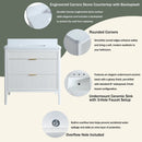 Fully Assembled 36'' Bathroom Vanity by HouseOfZazla