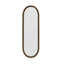 Oval Retro Mirror, Wall Hanging Mirror For Living Room by Unique Piece Furniture