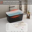 49'' Acrylic Freestanding Soaking Bathtub by HouseOfZazla