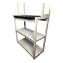 31.5" Baker's Rack in White and Black by HouseOfZazla