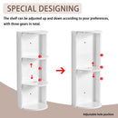 Bathroom Wall Mounted Storage Rack With Float Mounting Design